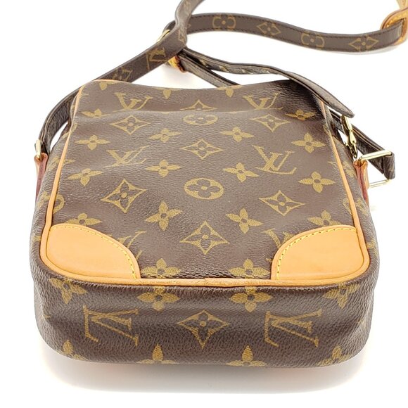 Louis Vuitton Danube Brown Monogram Shoulder Bag 330-102425 - Picture 6 of 13